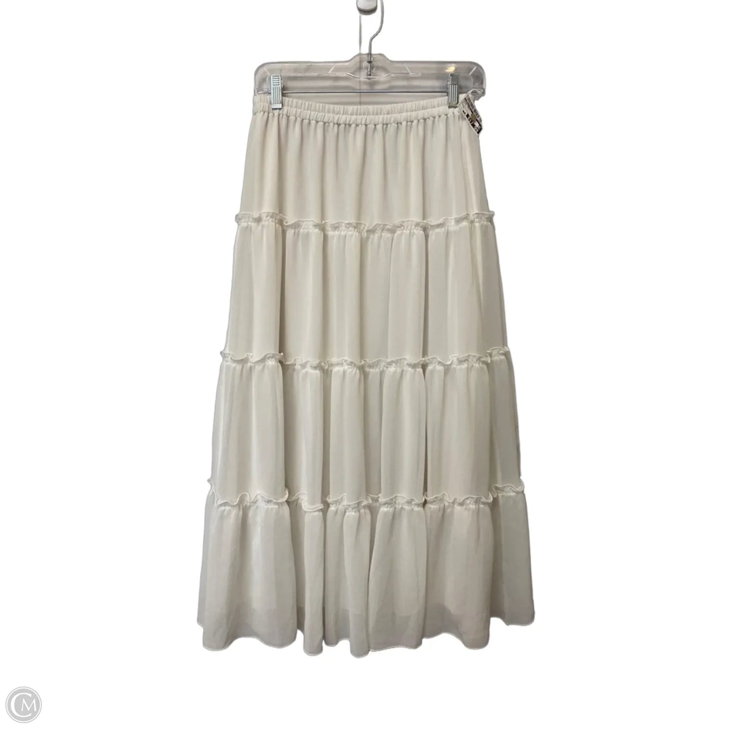 Skirt Maxi By Sunday Best In White, Size: S