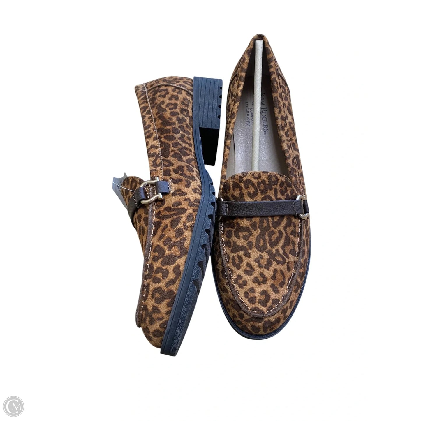 Shoes Flats By Kim Rogers In Animal Print, Size: 11