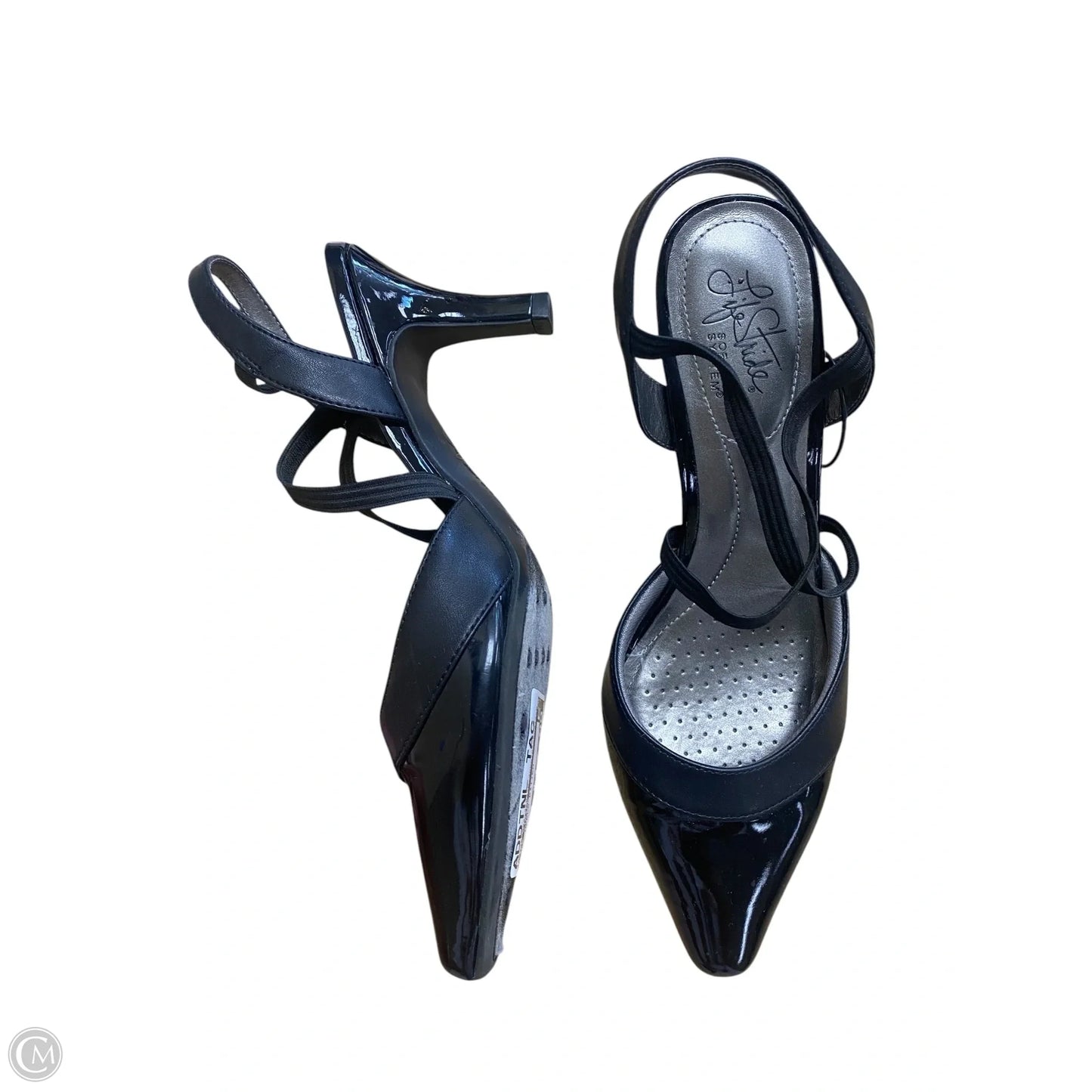 Shoes Heels Kitten By Life Stride In Black, Size: 8.5
