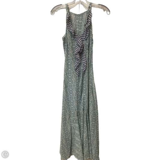 Dress Casual Maxi By Cabi In Floral Print, Size: 0