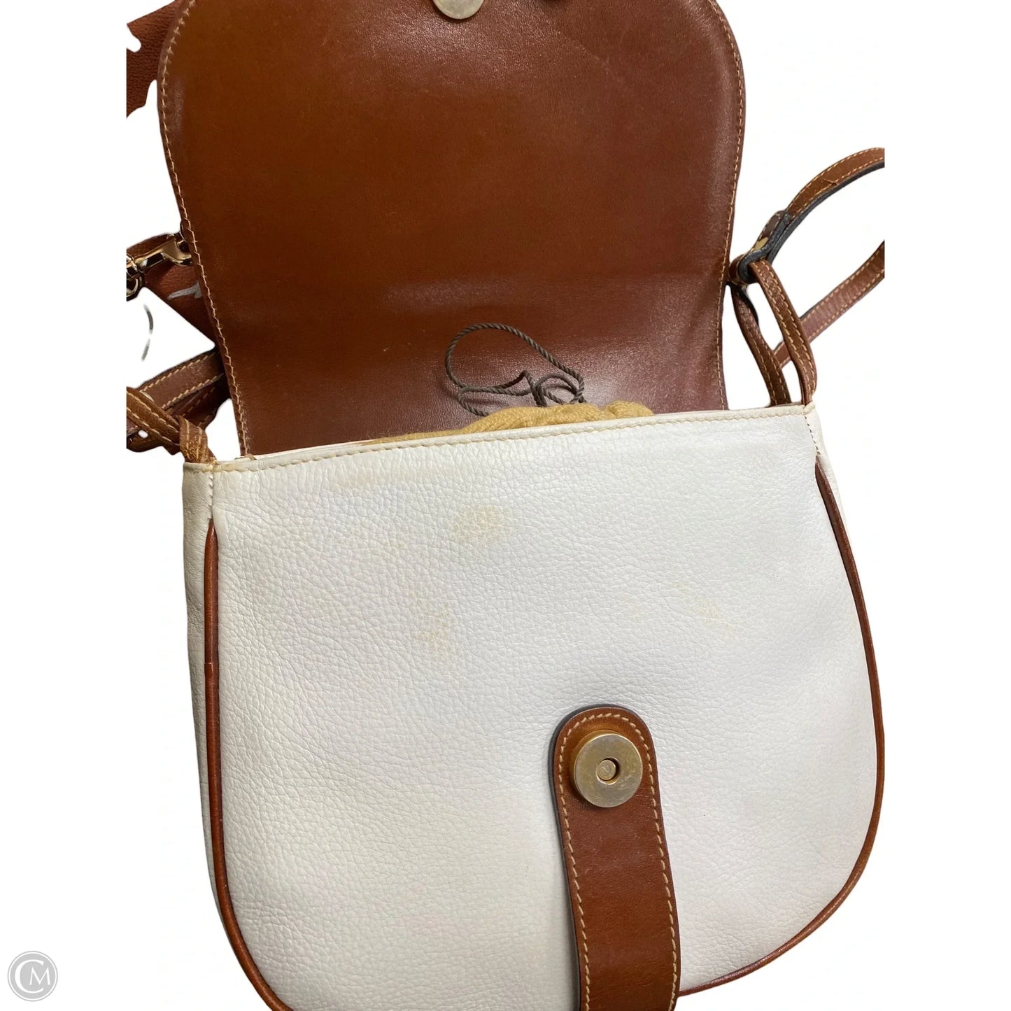 Crossbody Leather By Bally, Size: Medium