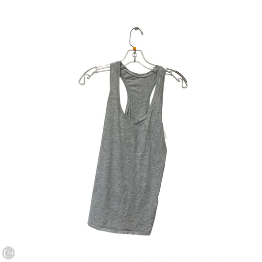Athletic Tank Top By Lululemon In Grey, Size: S