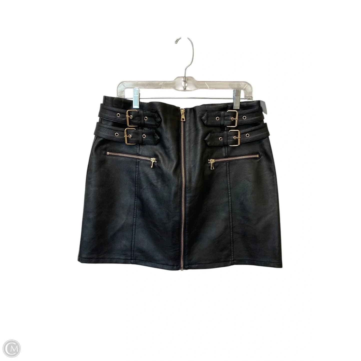 Skirt Mini & Short By Topshop In Black, Size: 12l