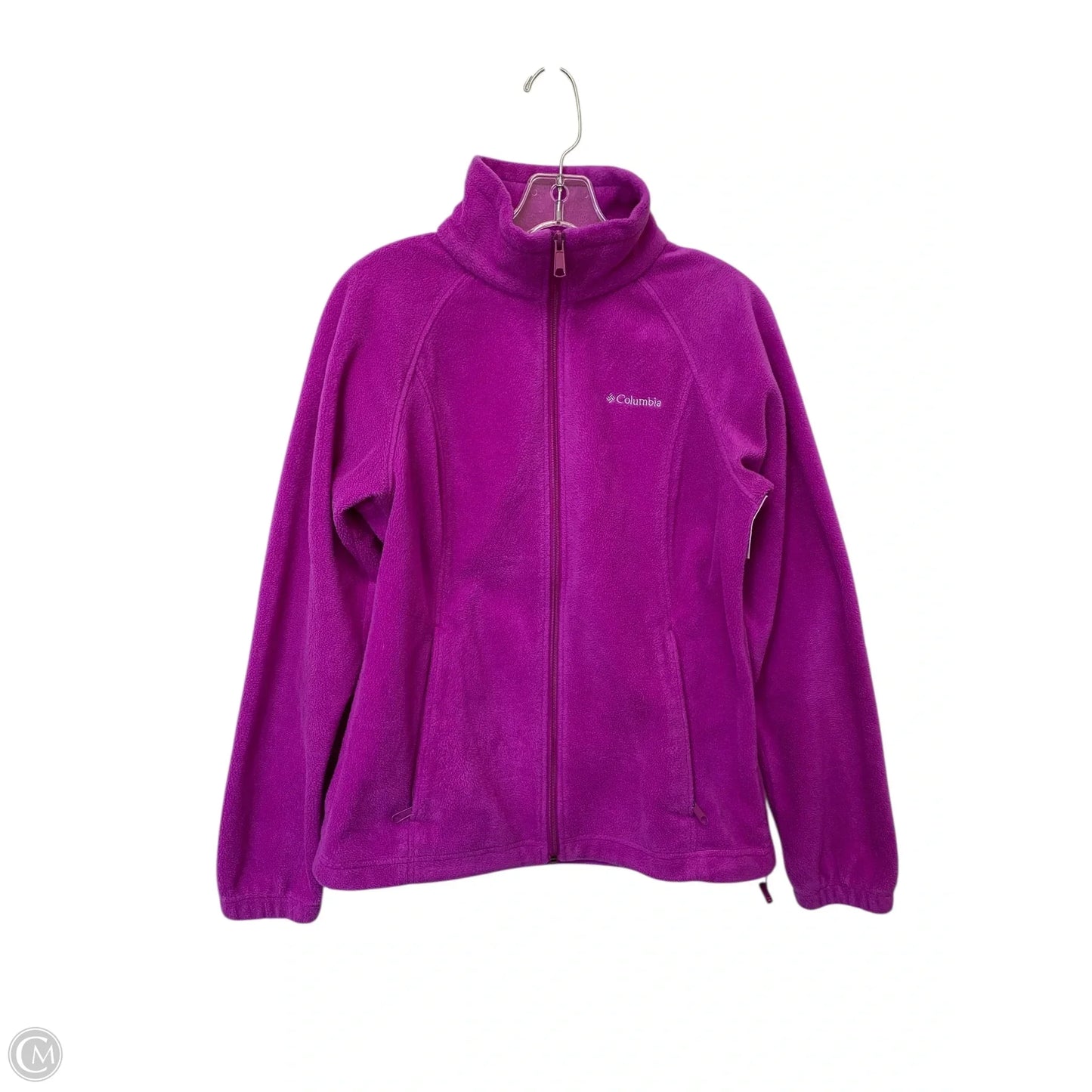 Jacket Fleece By Columbia In Pink, Size: M