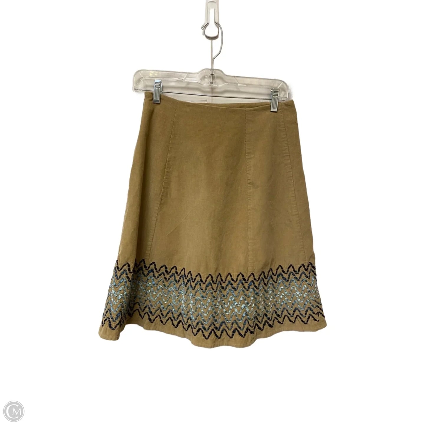 Skirt Midi By Boden In Tan, Size: 6