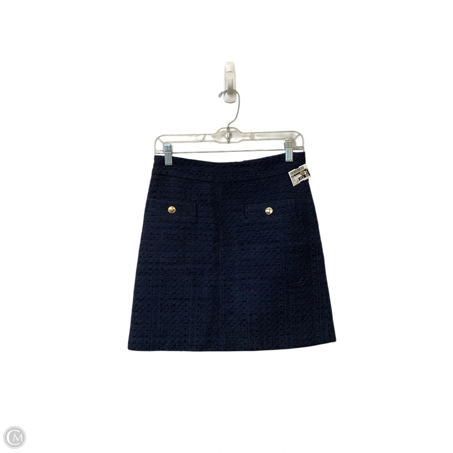 Skirt Mini & Short By Loft In Blue, Size: 0