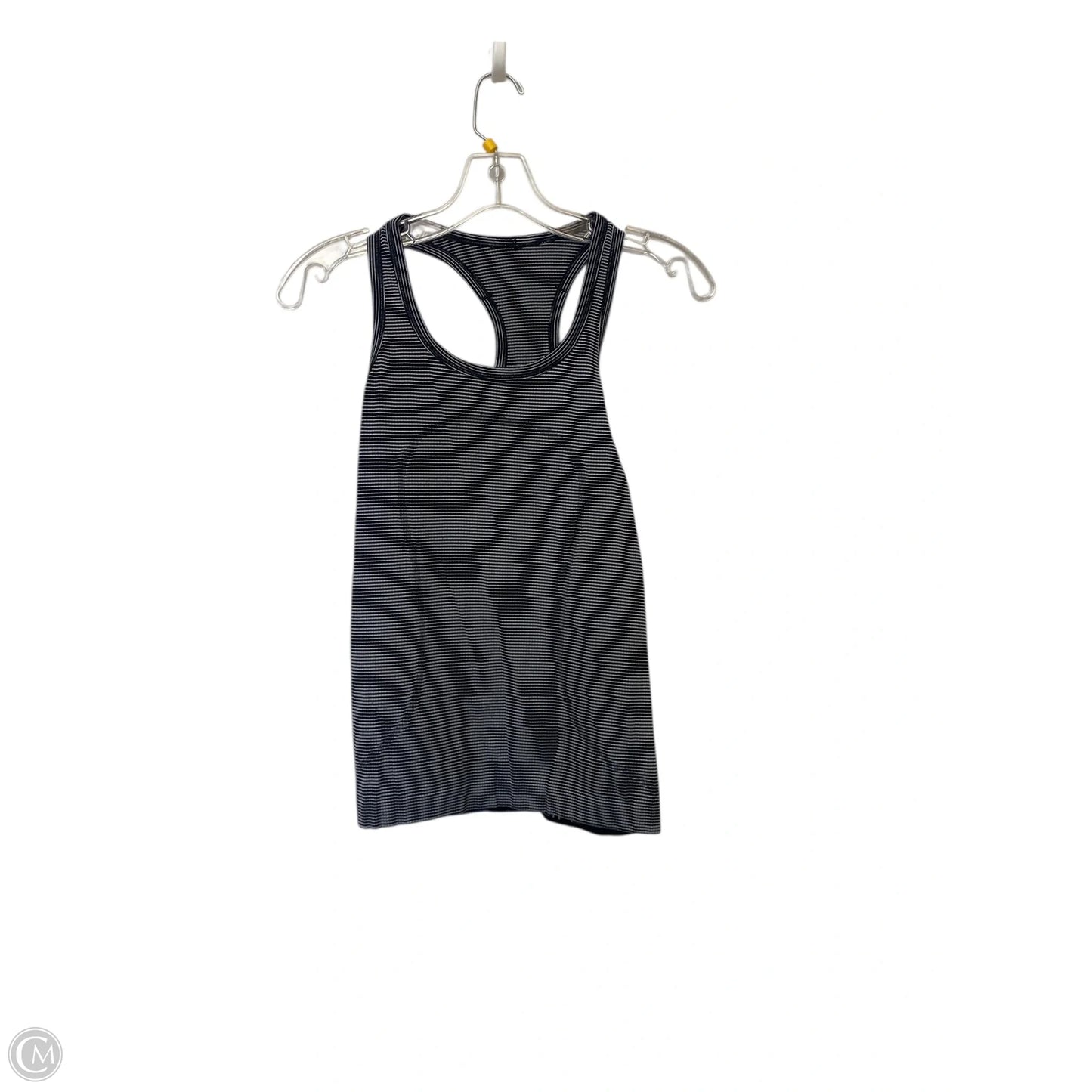 Athletic Tank Top By Lululemon In Striped Pattern, Size: 4