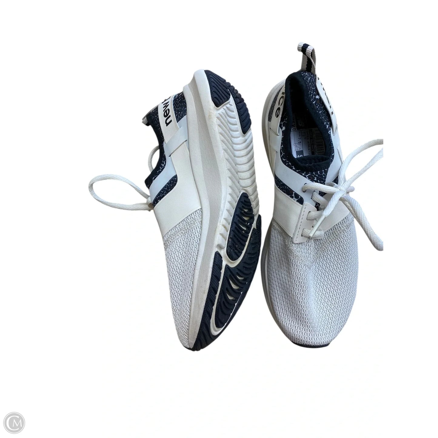 Shoes Athletic By New Balance In White, Size: 7.5