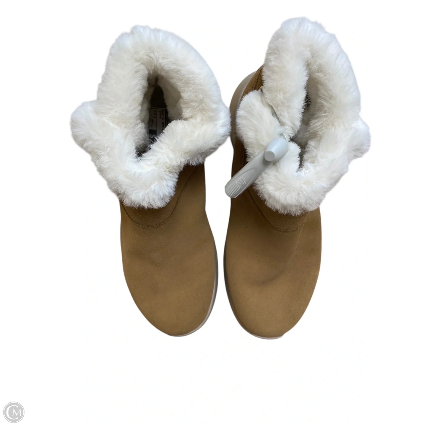 Boots Ankle Flats By Skechers In Brown, Size: 7