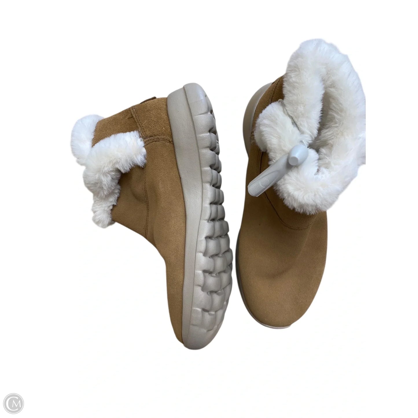 Boots Ankle Flats By Skechers In Brown, Size: 7