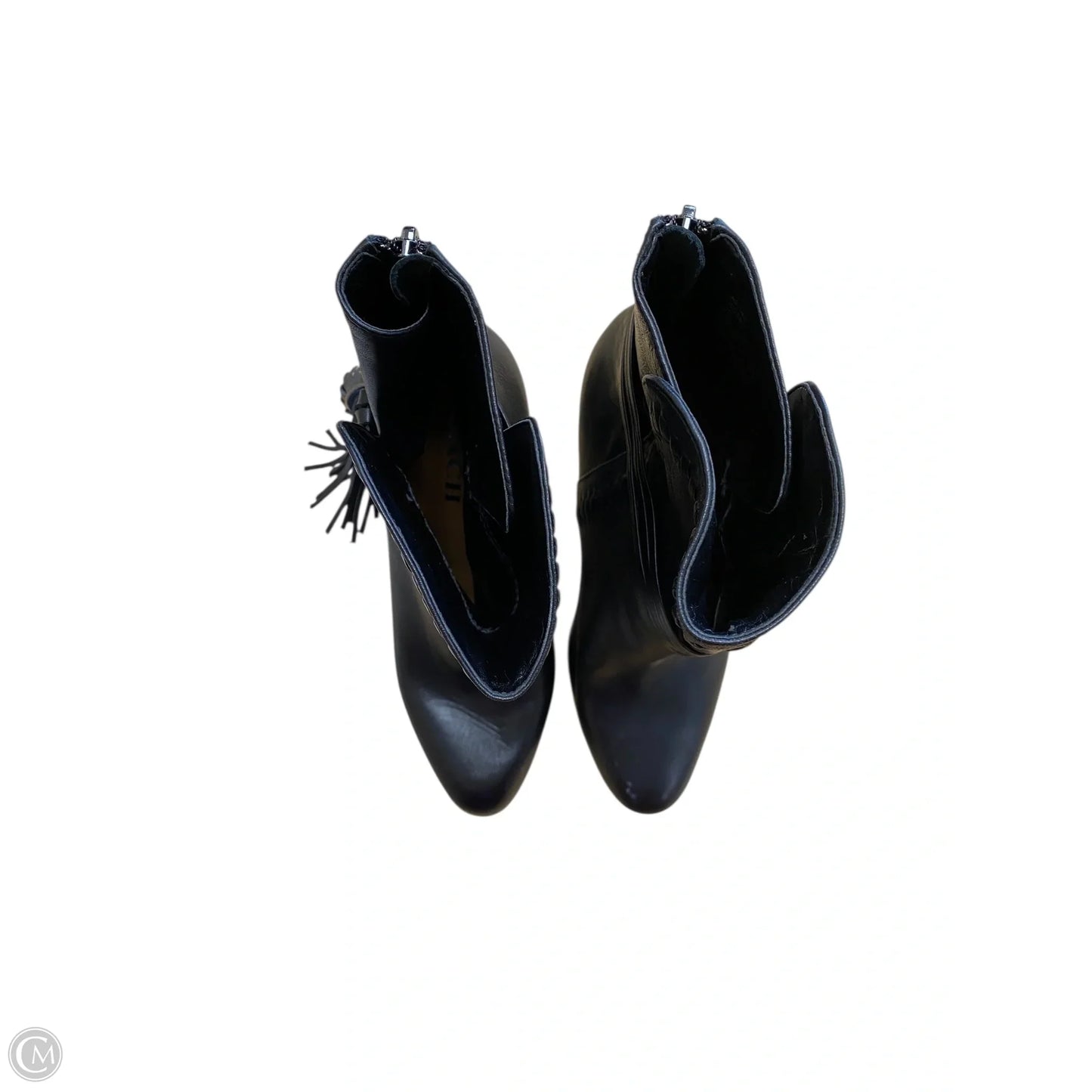 Boots Designer By Coach In Black, Size: 7.5
