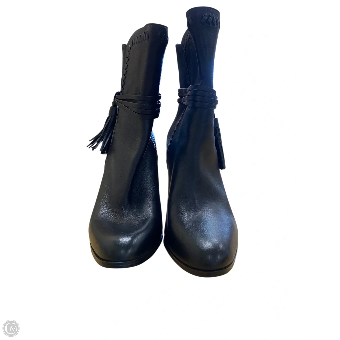 Boots Designer By Coach In Black, Size: 7.5