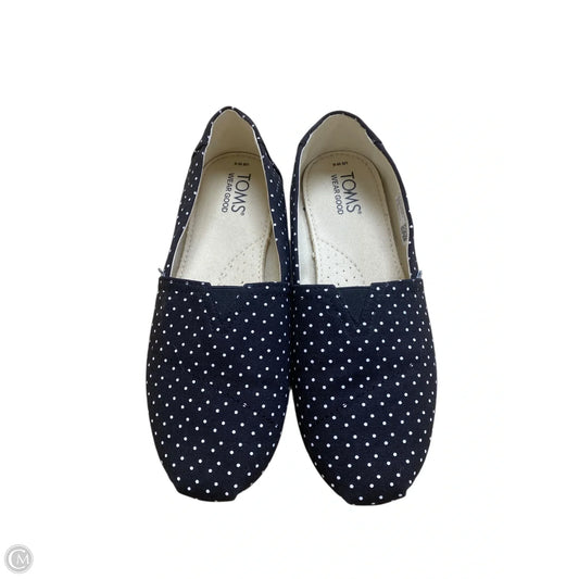 Shoes Flats By Toms In Polkadot Pattern, Size: 6