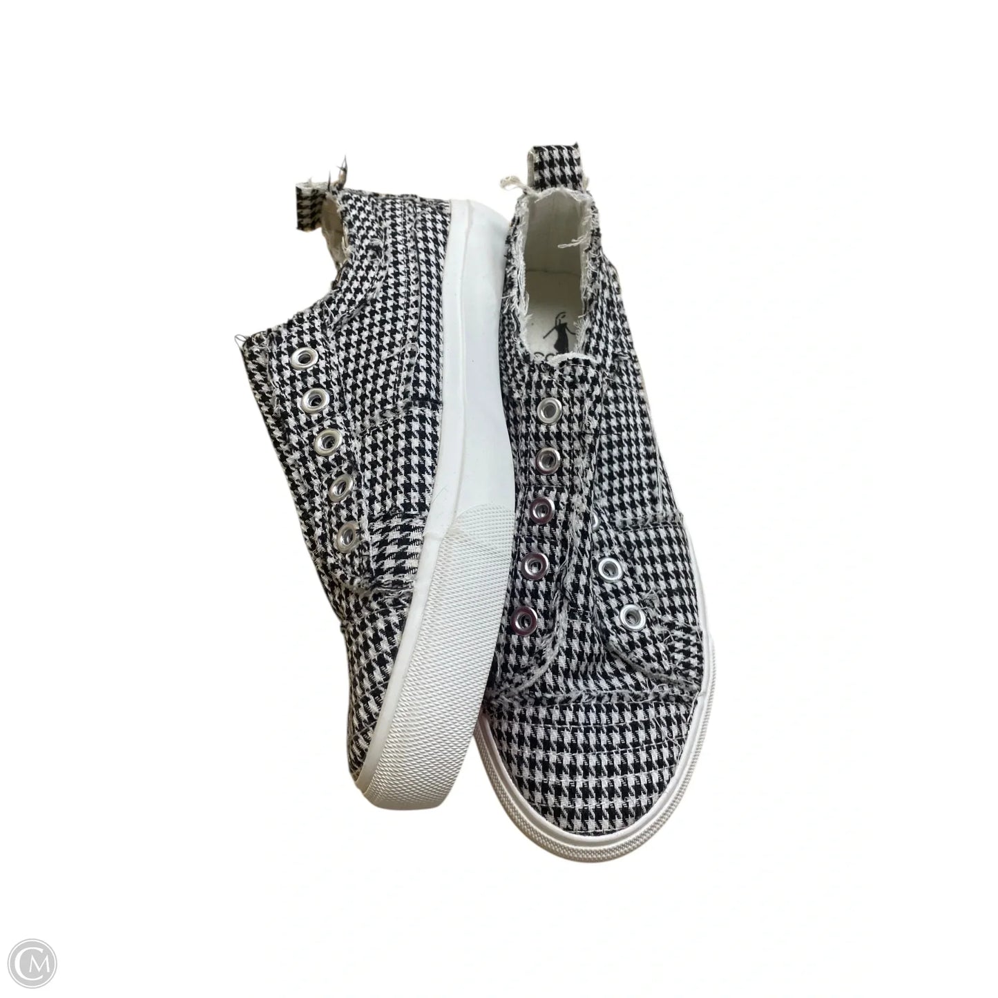 Shoes Sneakers By Corkys In Plaid Pattern, Size: 6
