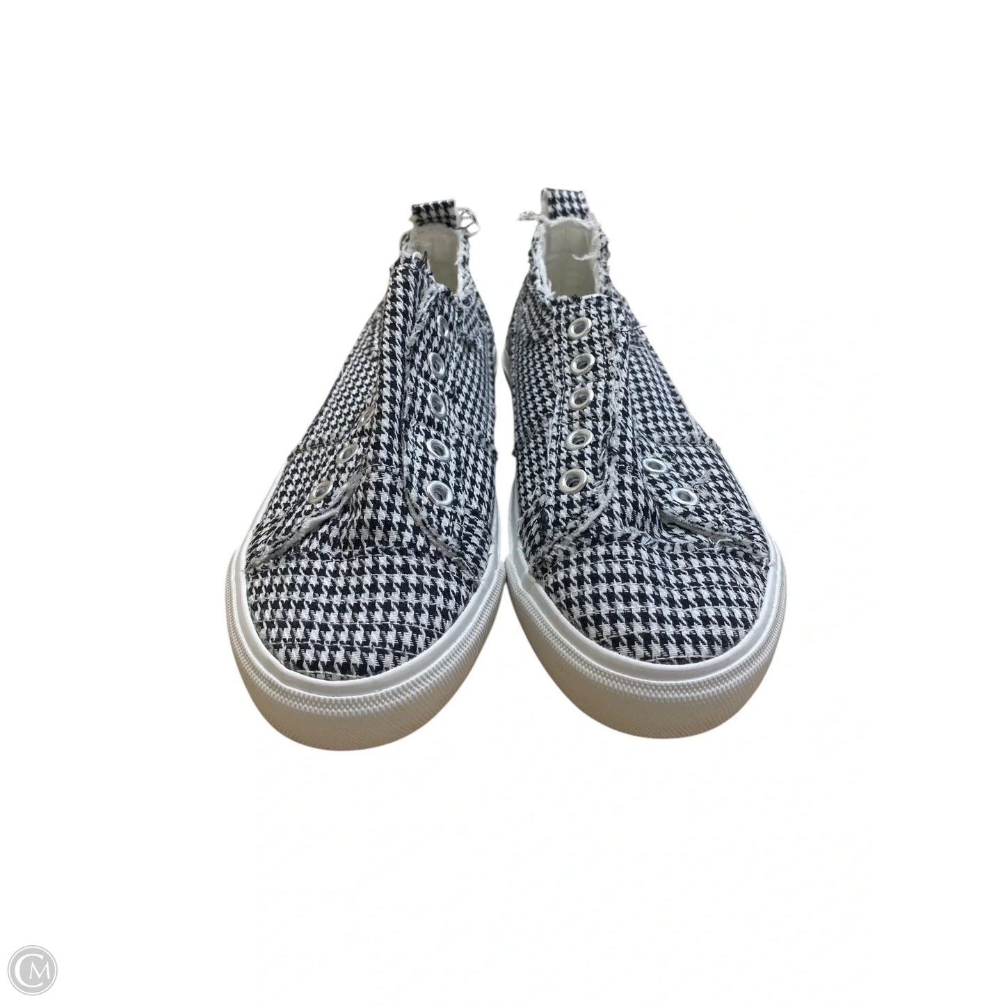 Shoes Sneakers By Corkys In Plaid Pattern, Size: 6