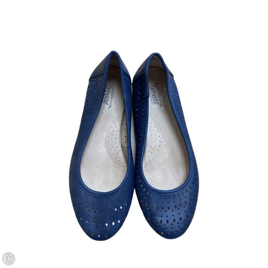 Shoes Flats By Croft And Barrow In Blue, Size: 7.5