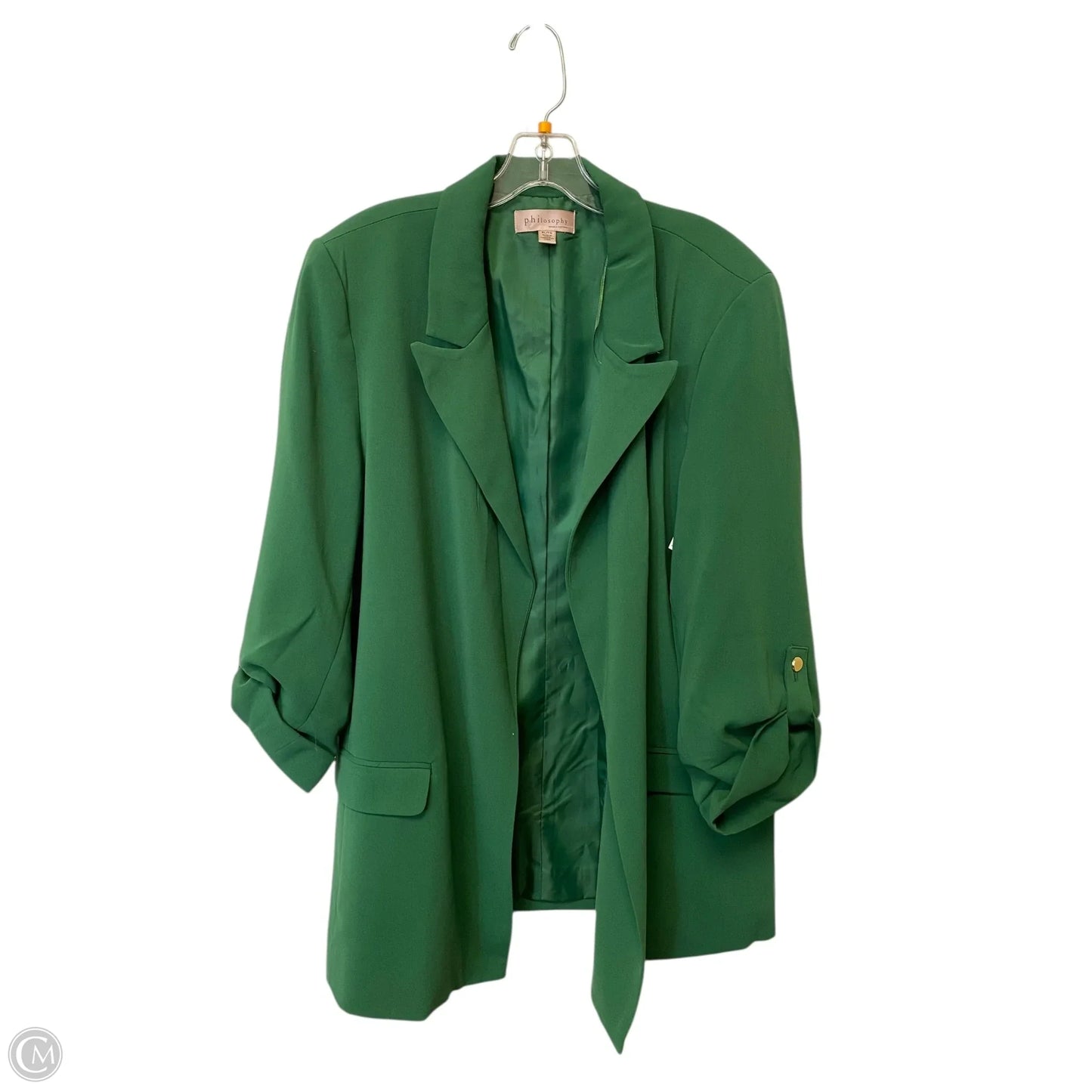 Blazer By Philosophy In Green, Size: Xl