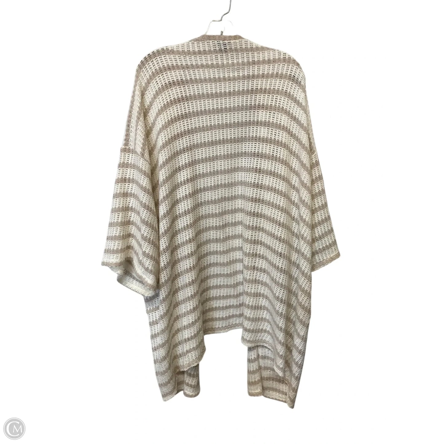 Cardigan By Torrid In Cream & Tan, Size: 3x