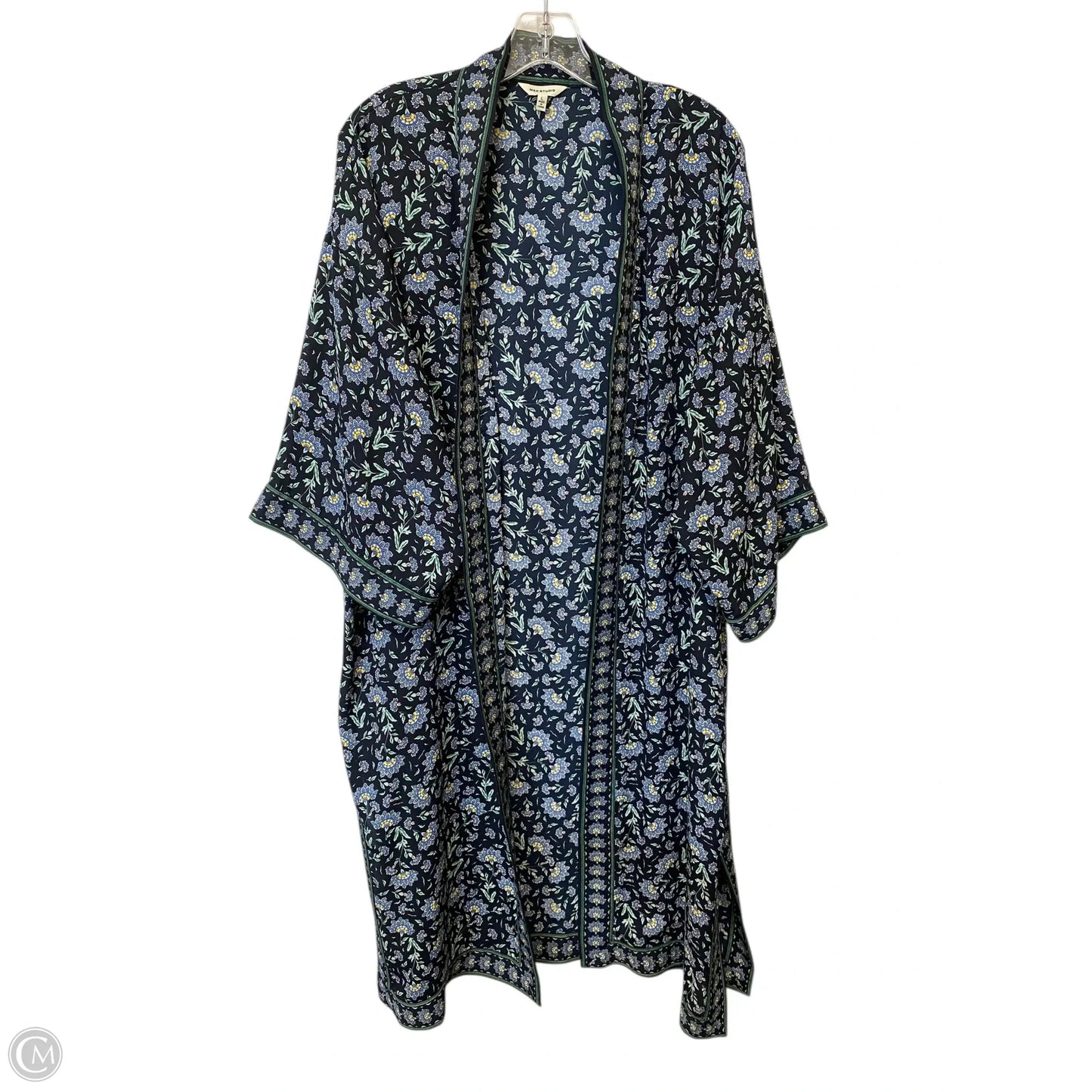 Shawl By Max Studio In Navy, Size: L