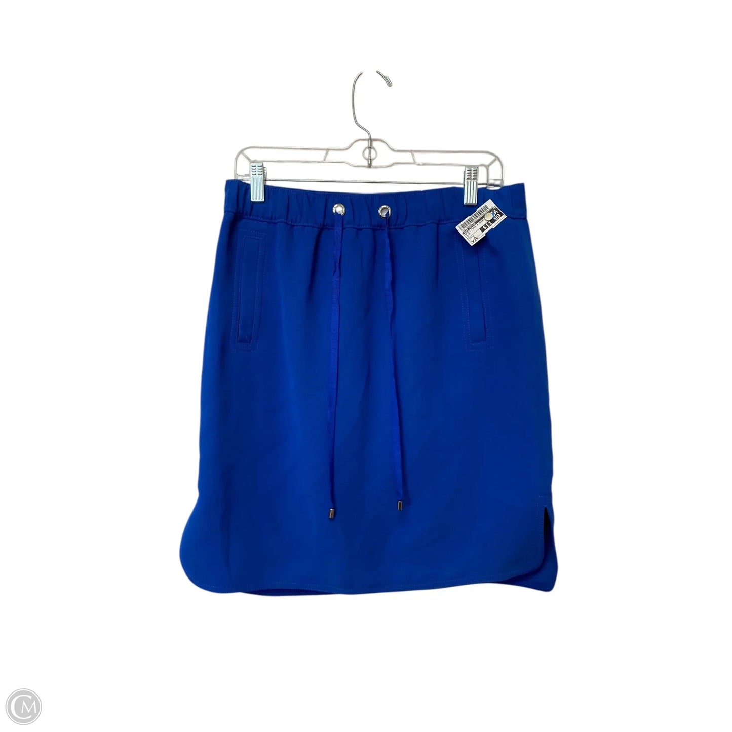 Skirt Mini & Short By Ann Taylor In Blue, Size: M
