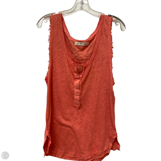 Top Sleeveless By We The Free In Pink, Size: M