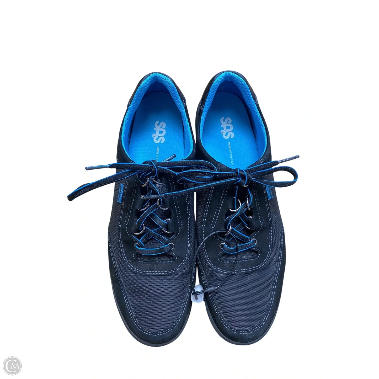 Shoes Sneakers By Sas In Black, Size: 9