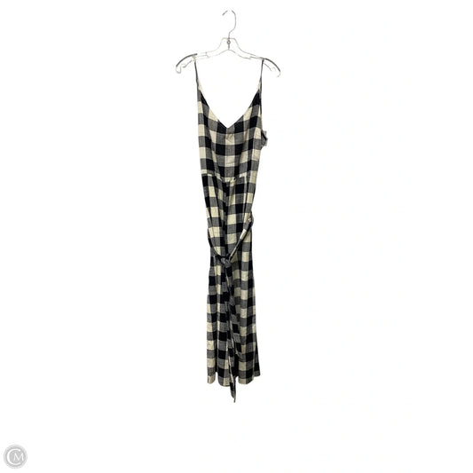 Jumpsuit By If By Sea In Black & Cream, Size: L