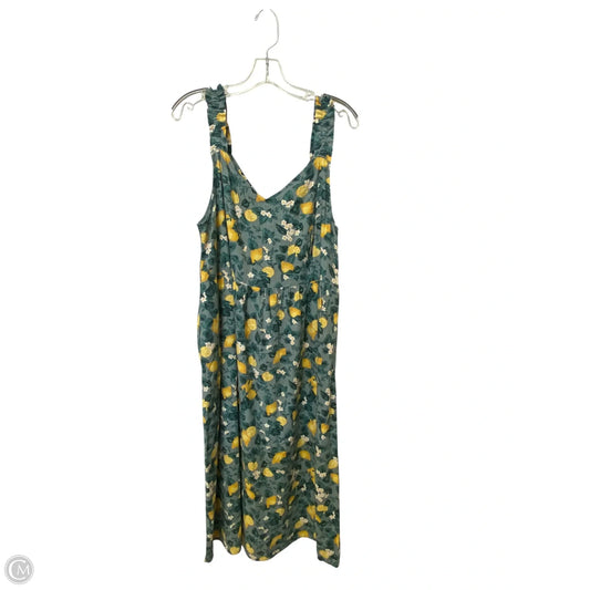 Dress Casual Midi By Dip In Green, Size: L