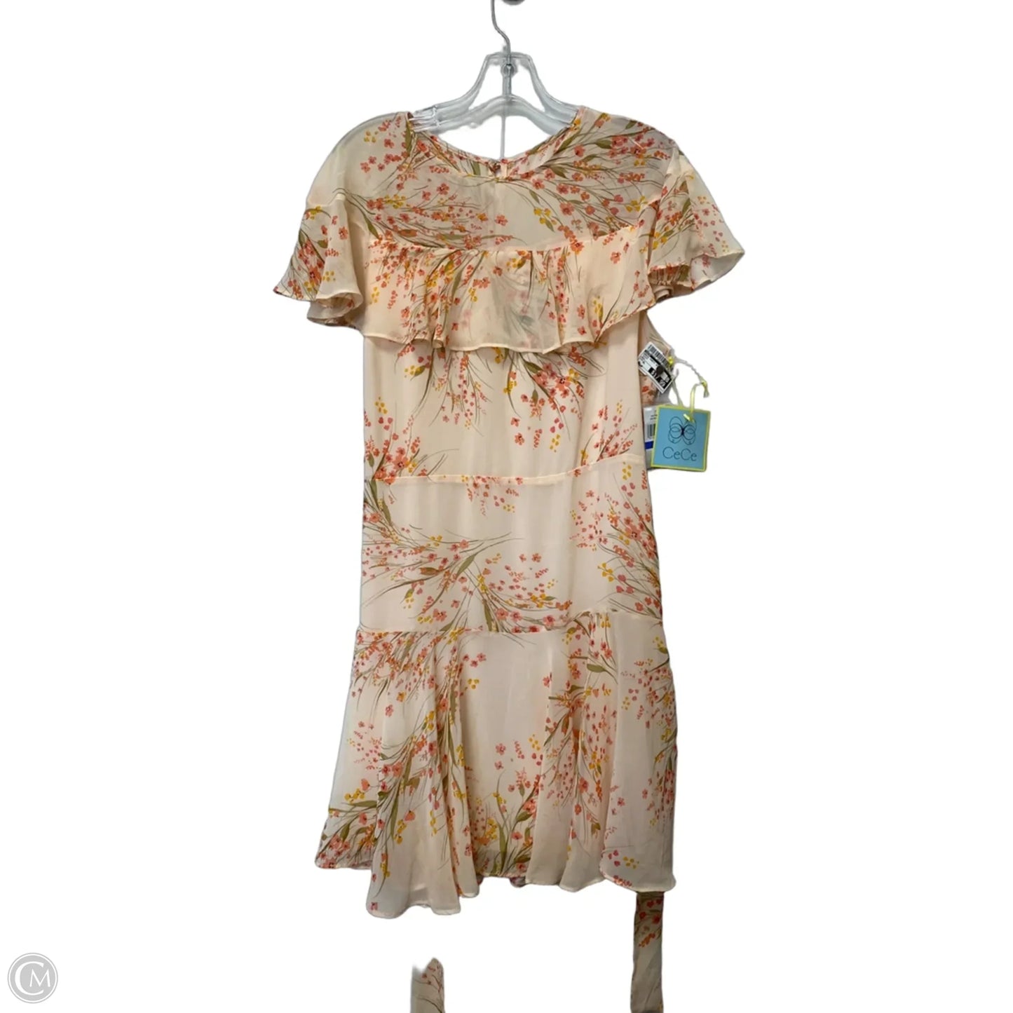 Dress Party Short By Cece In Peach, Size: Xl