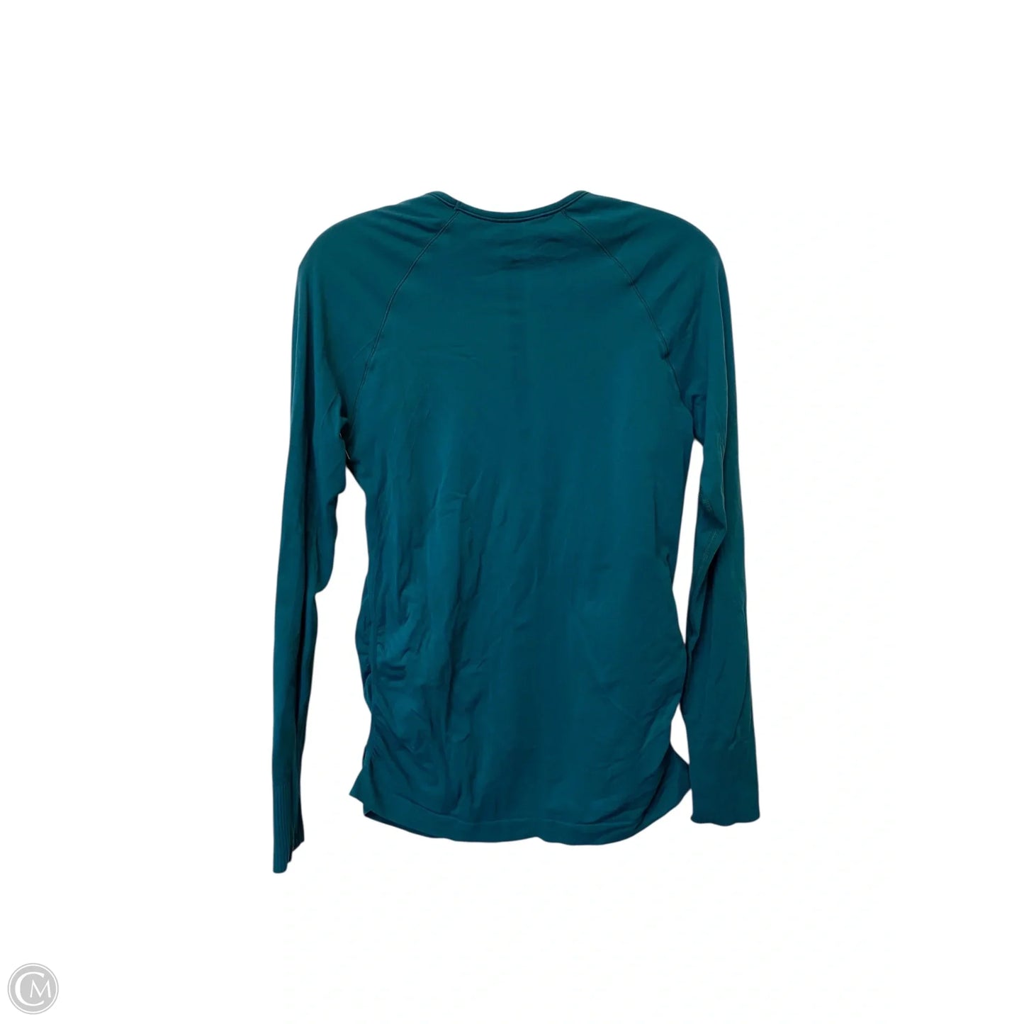 Athletic Top Long Sleeve Crewneck By Athleta In Blue, Size: M