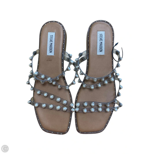 Shoes Flats By Steve Madden In White, Size: 8.5