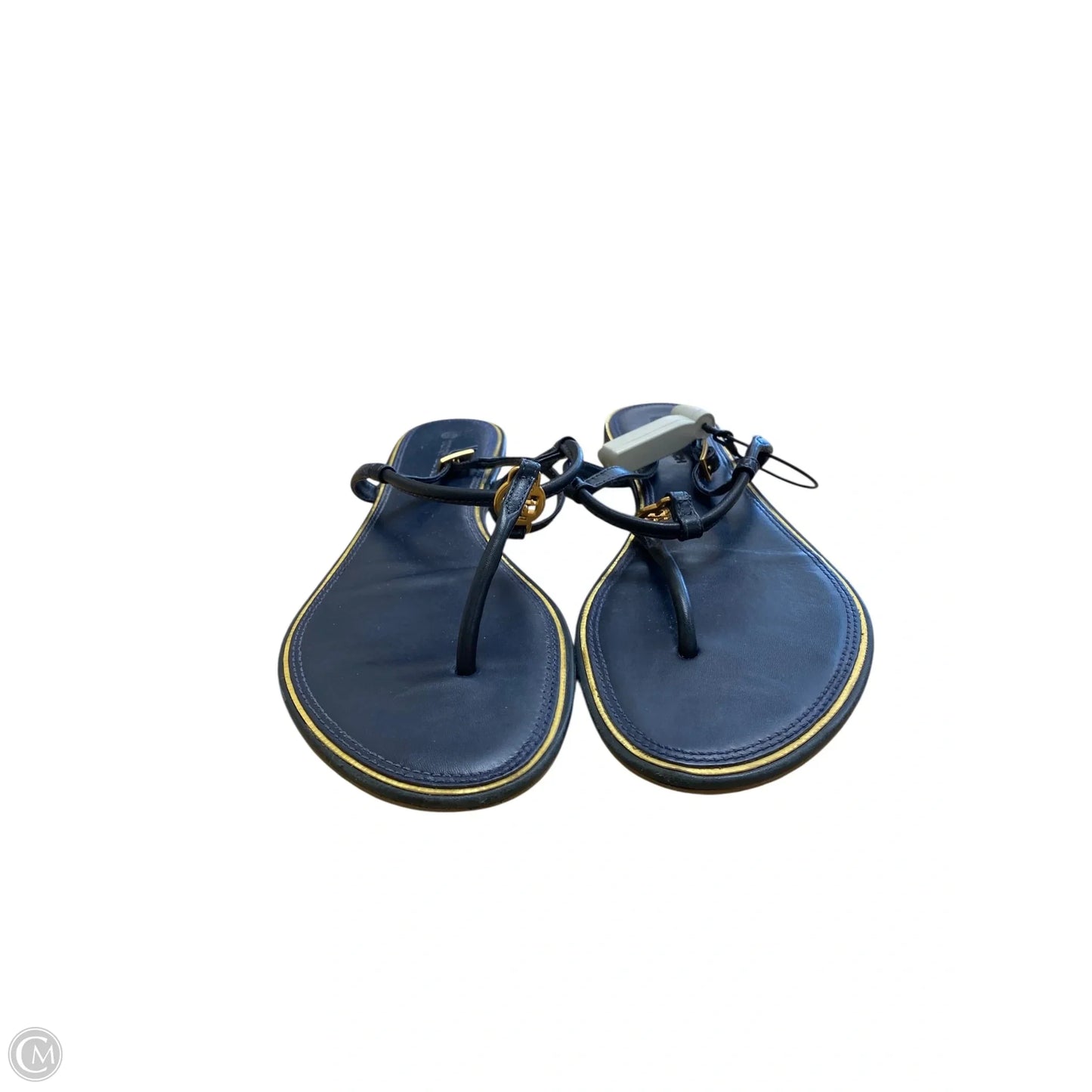 Sandals Designer By Tory Burch In Blue, Size: 8
