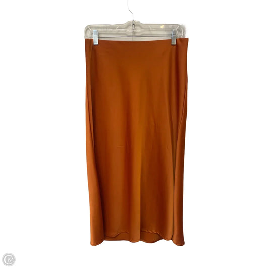 Skirt Midi By Rachel Zoe In Orange, Size: 6