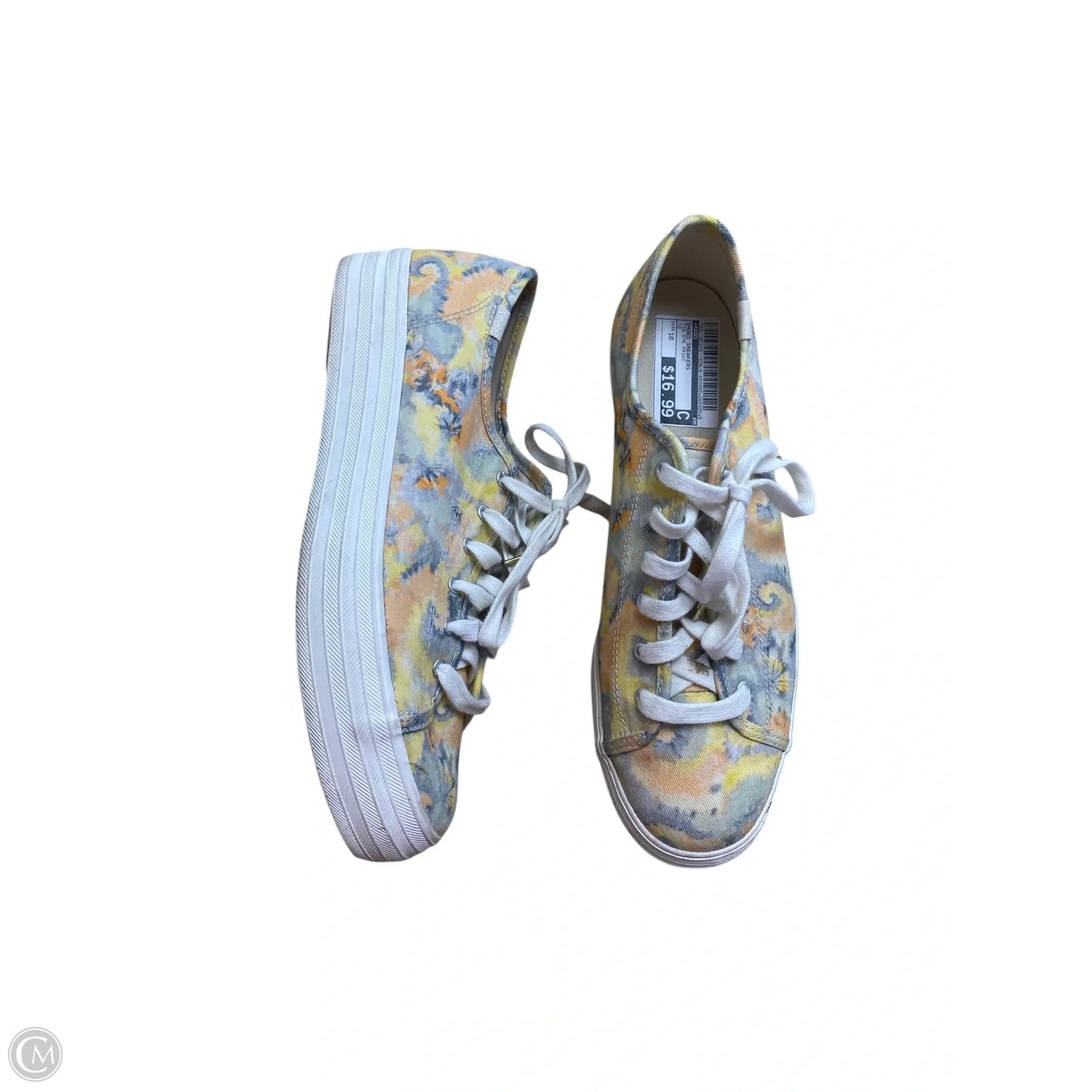 Shoes Sneakers By Keds In Tie Dye Print, Size: 10