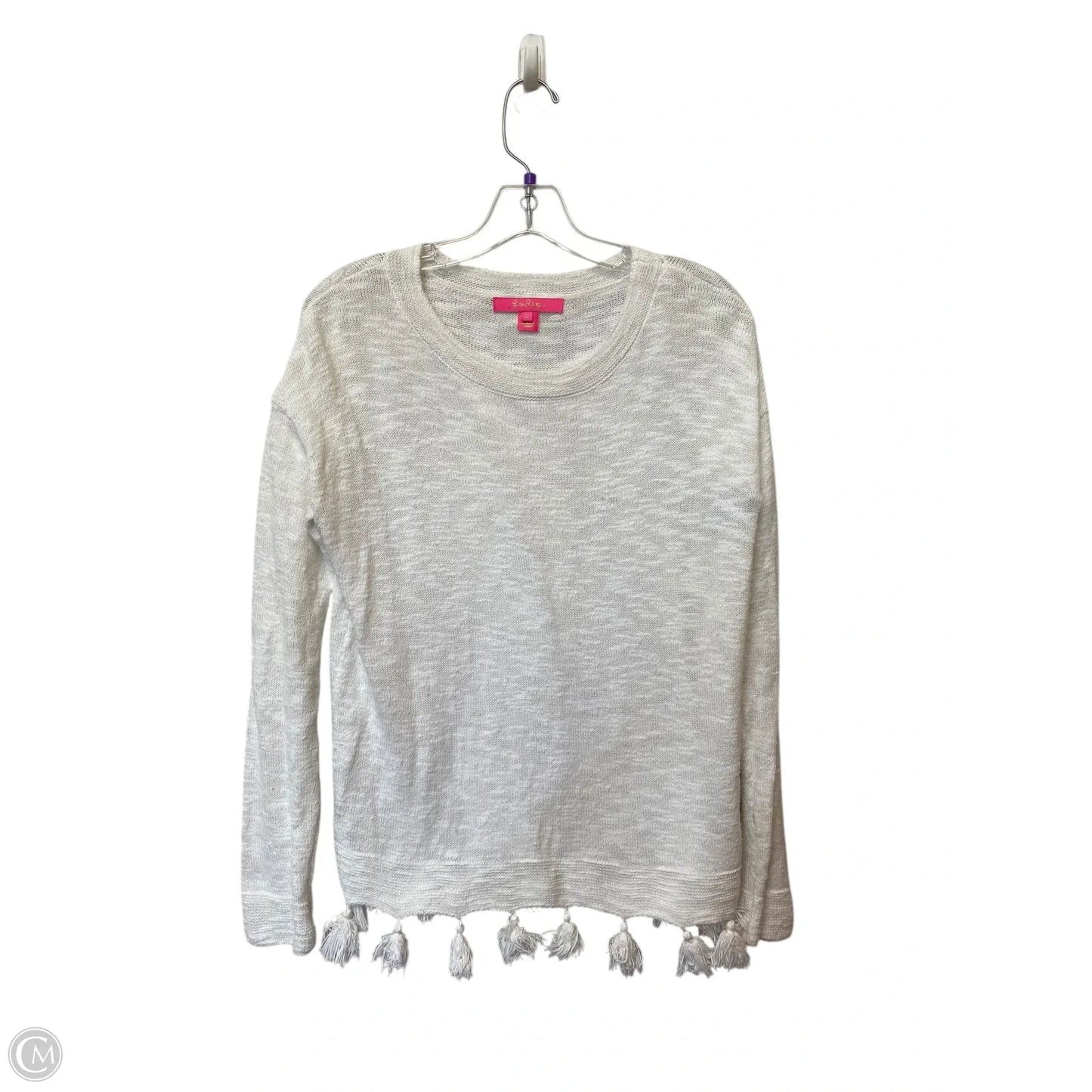 Sweater Designer By Lilly Pulitzer In White, Size: S