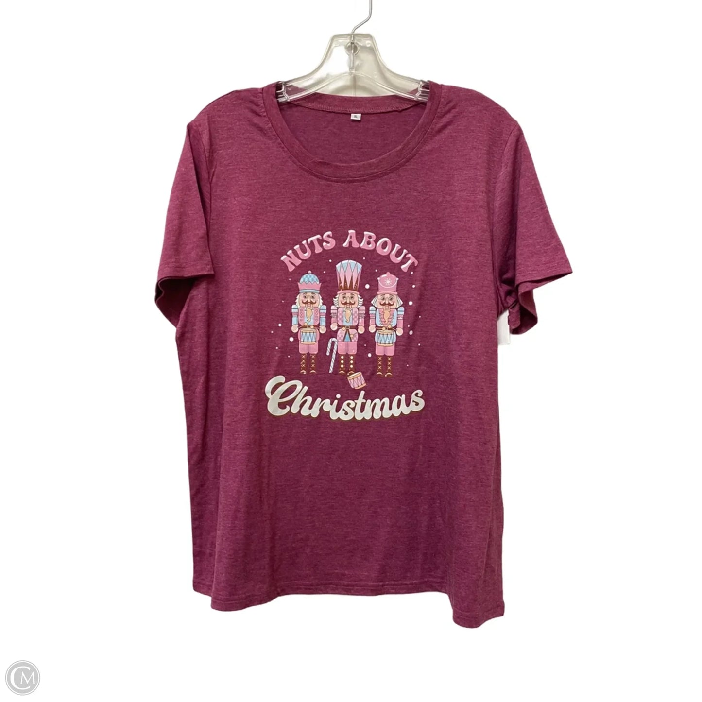 Top Short Sleeve By Clothes Mentor In Red, Size: Xl