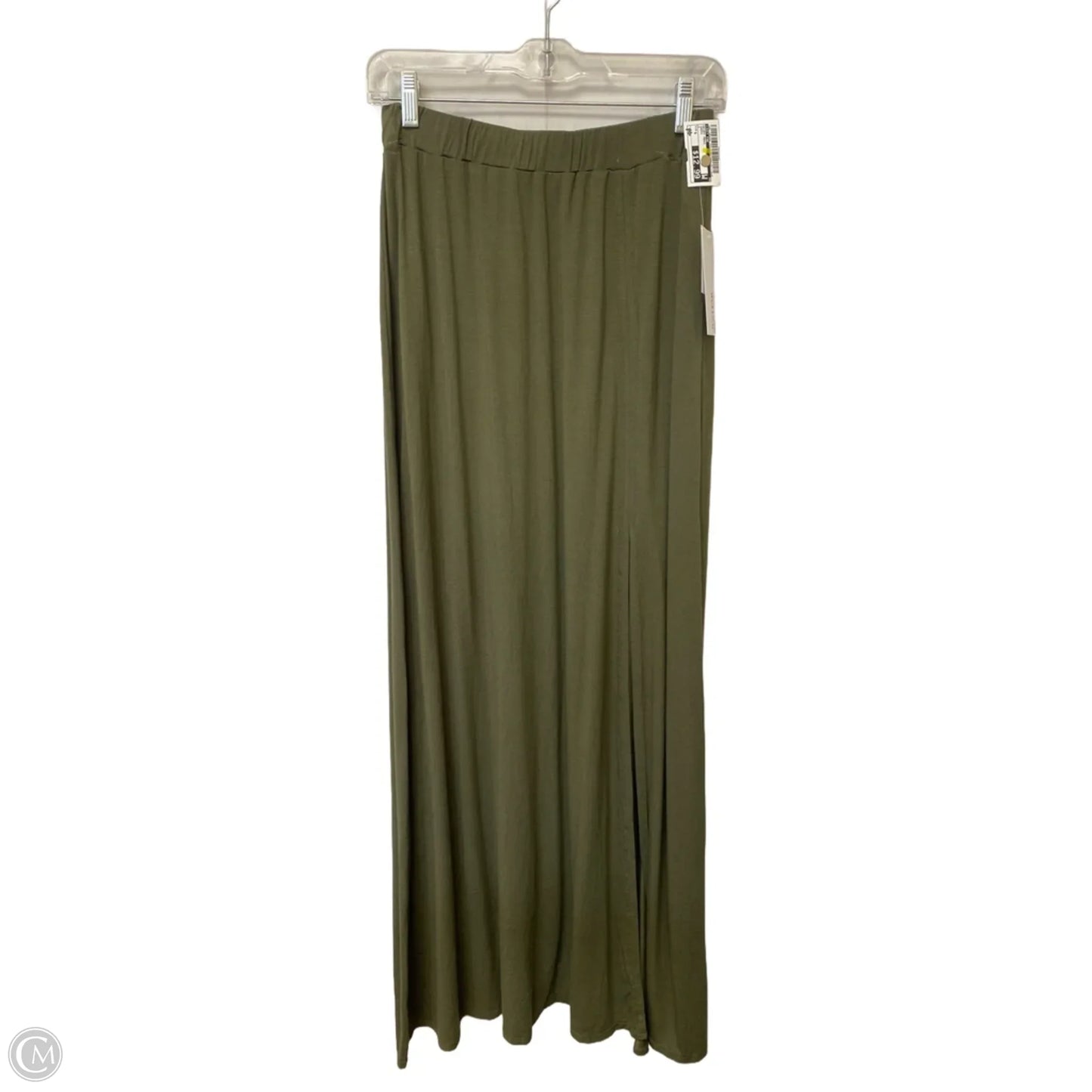 Skirt Maxi By Just Fab In Green, Size: S