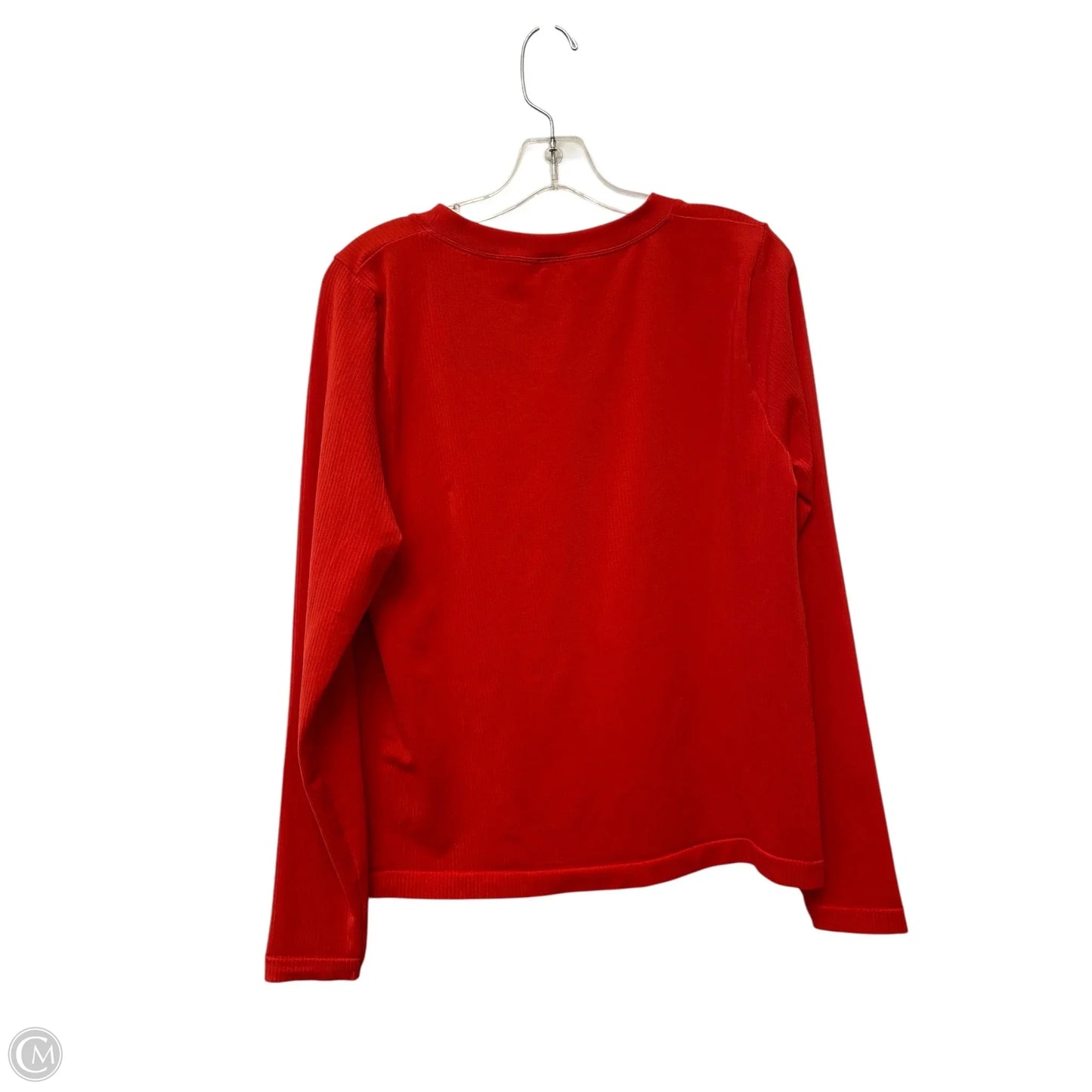 Athletic Top Long Sleeve Crewneck By Athleta In Red, Size: Xl