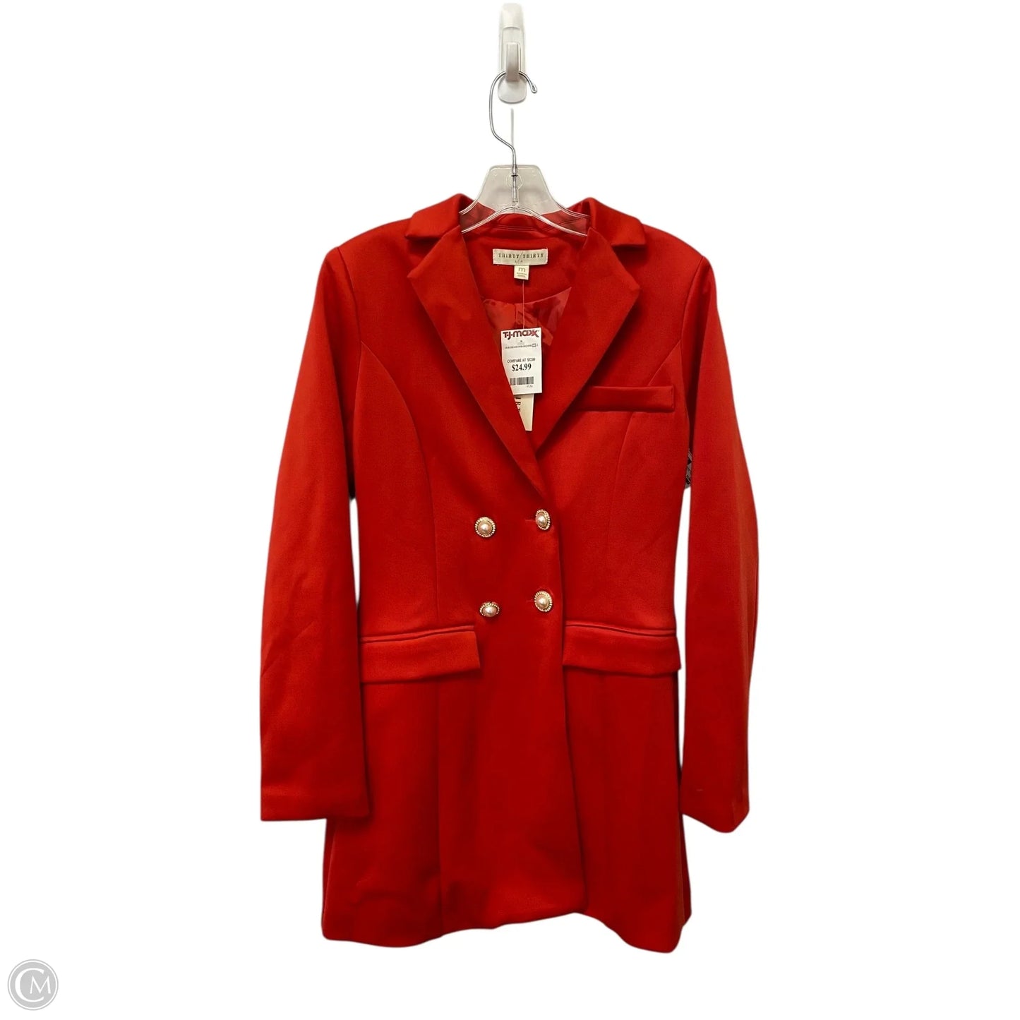 Dress Party Short By Clothes Mentor In Red, Size: M