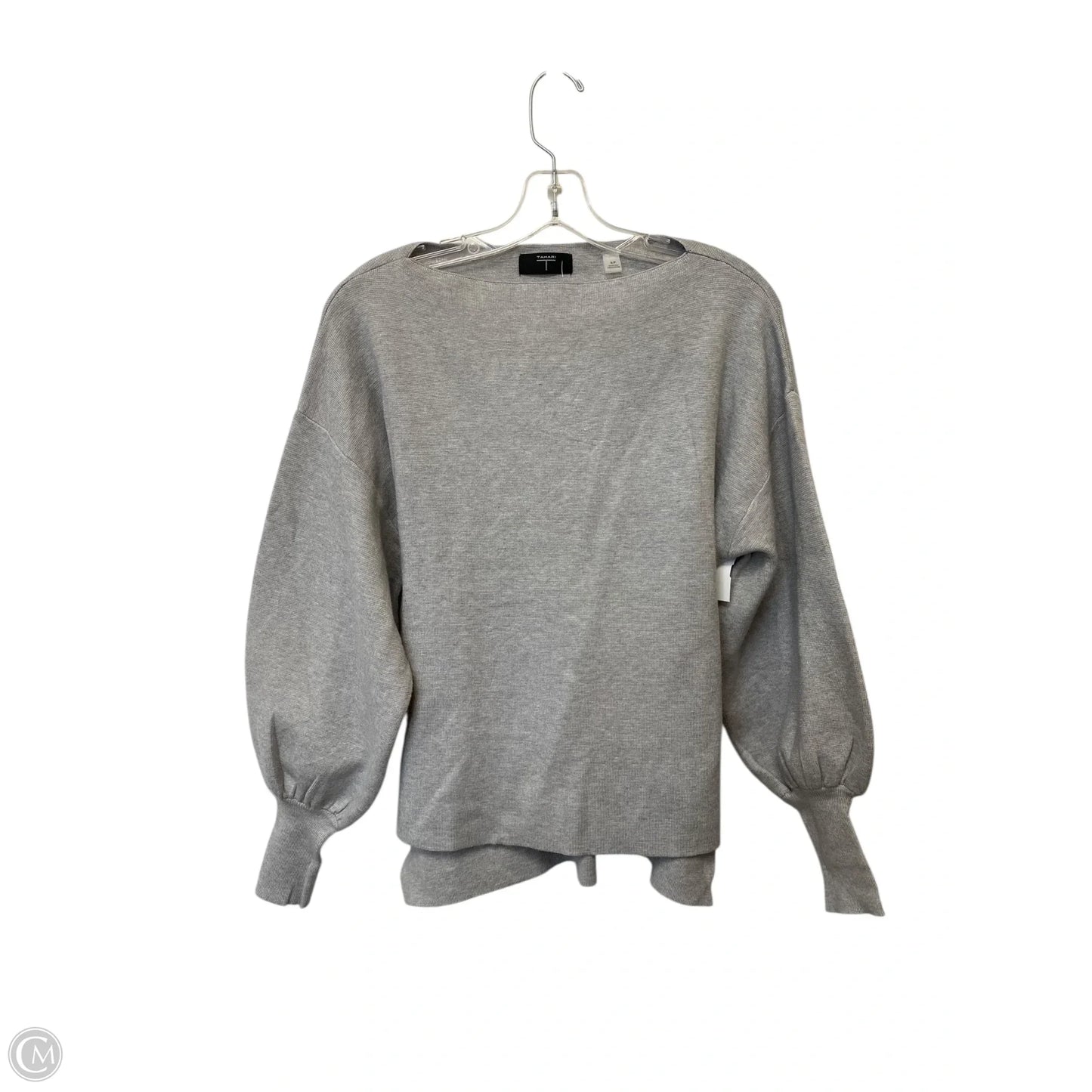 Sweater By Tahari In Grey, Size: S
