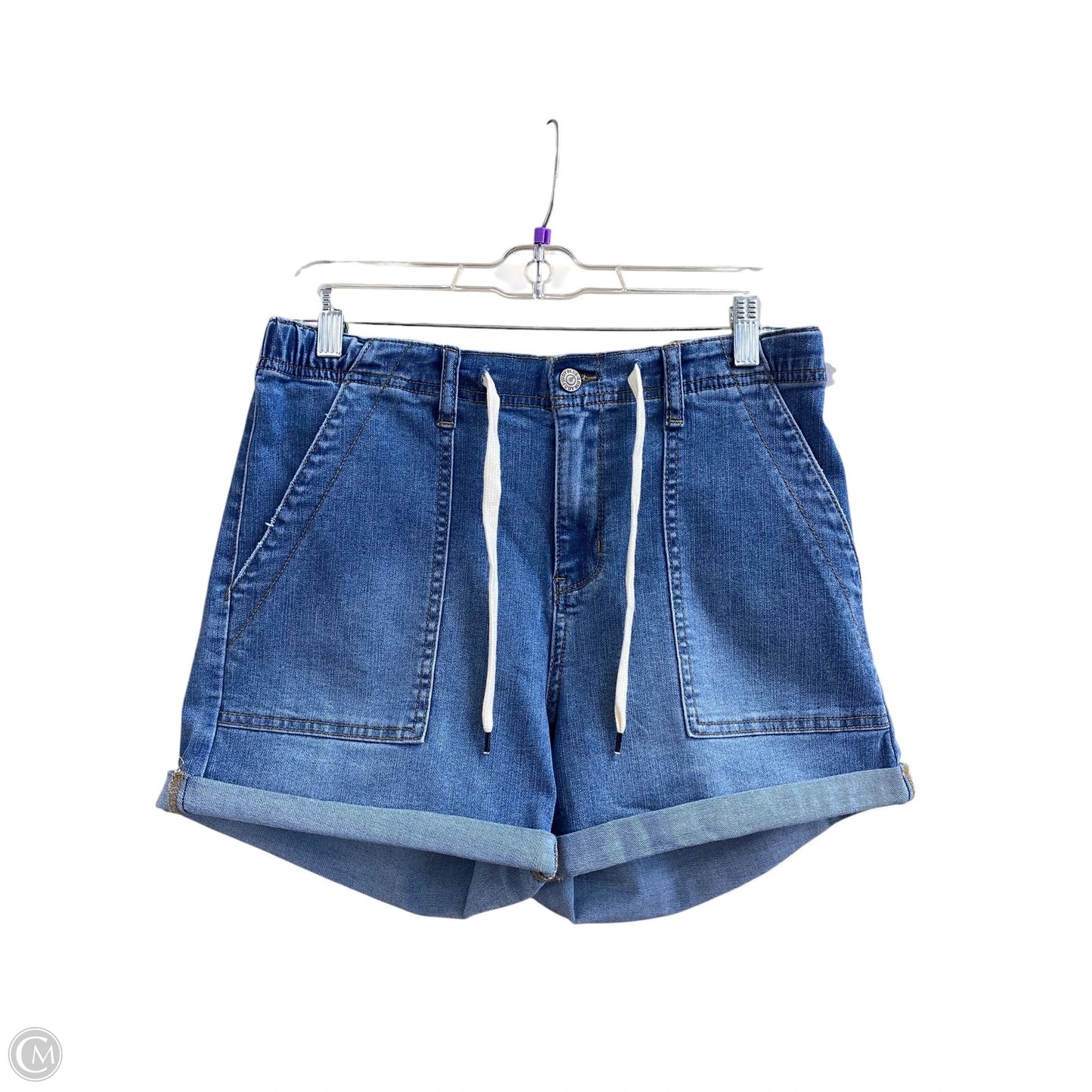 Shorts By Judy Blue In Blue Denim, Size: L