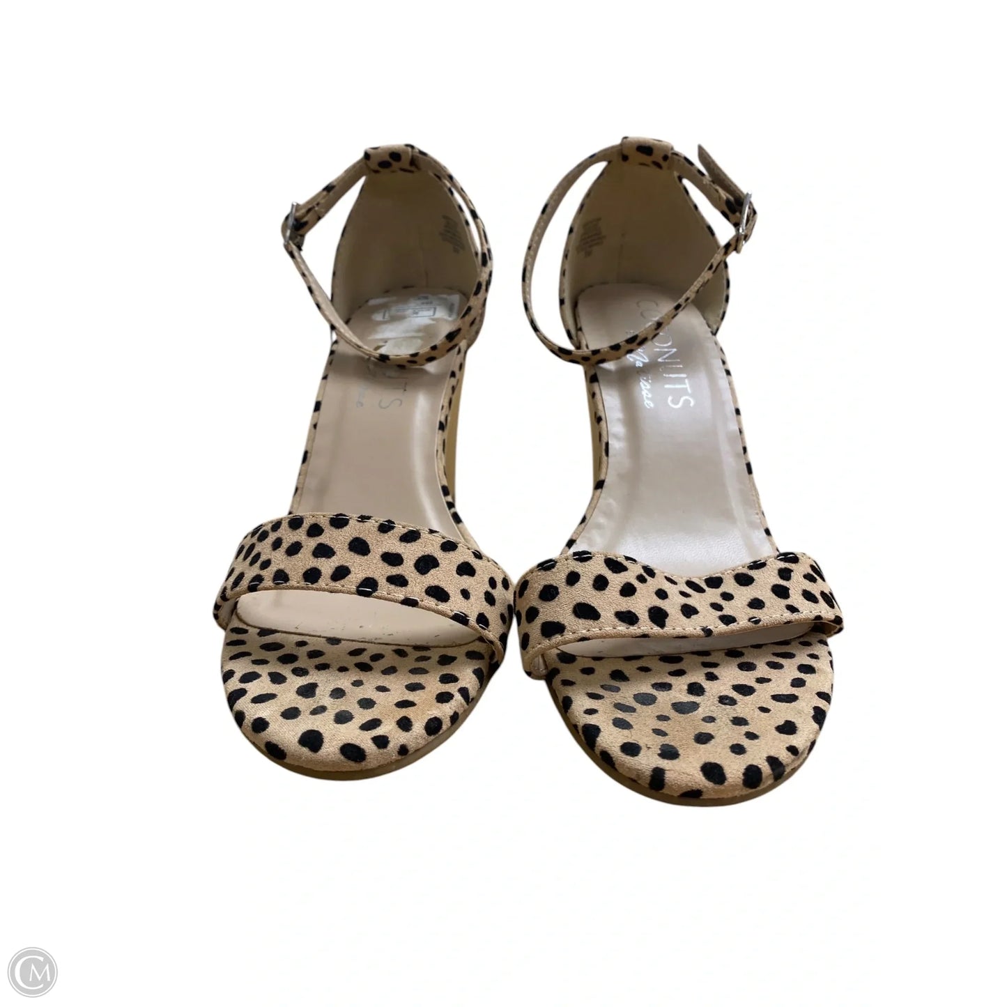 Shoes Heels Block By Coconuts In Animal Print, Size: 8