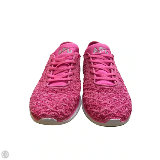 Shoes Designer By Apl In Pink, Size: 8
