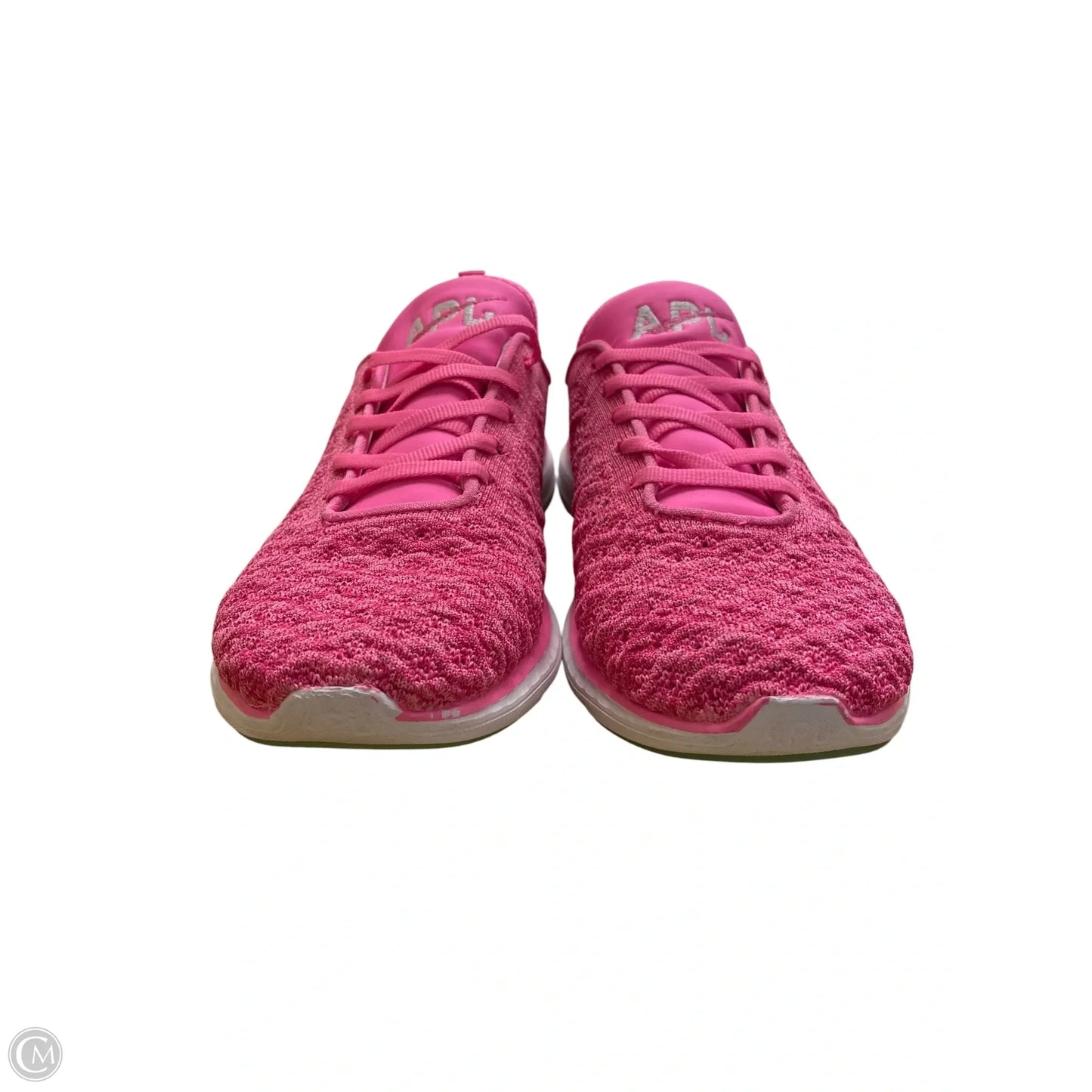 Shoes Designer By Apl In Pink, Size: 8