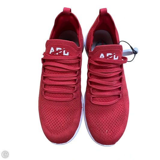 Shoes Designer By Apl In Red, Size: 8