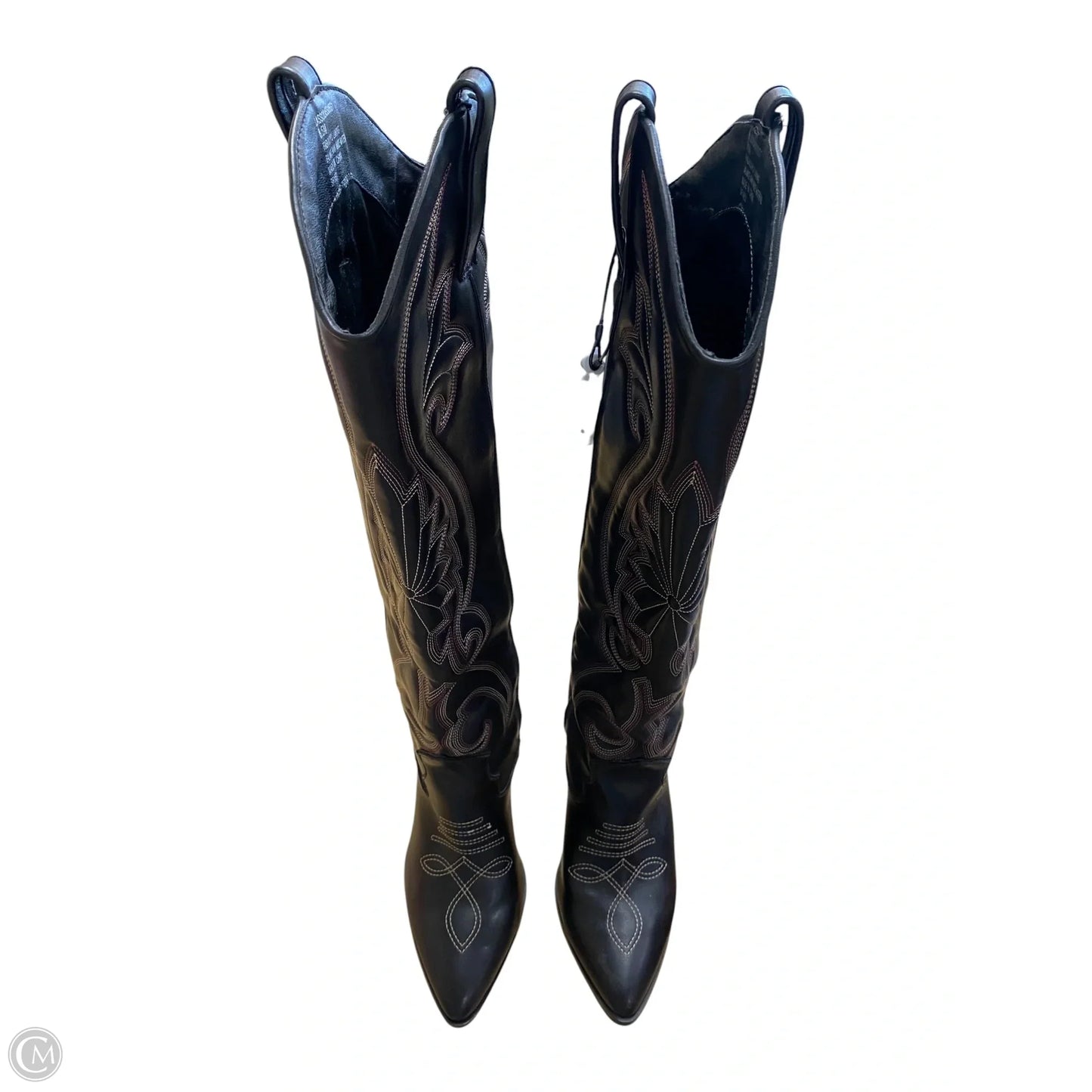 Boots Western By Steve Madden In Black, Size: 8.5