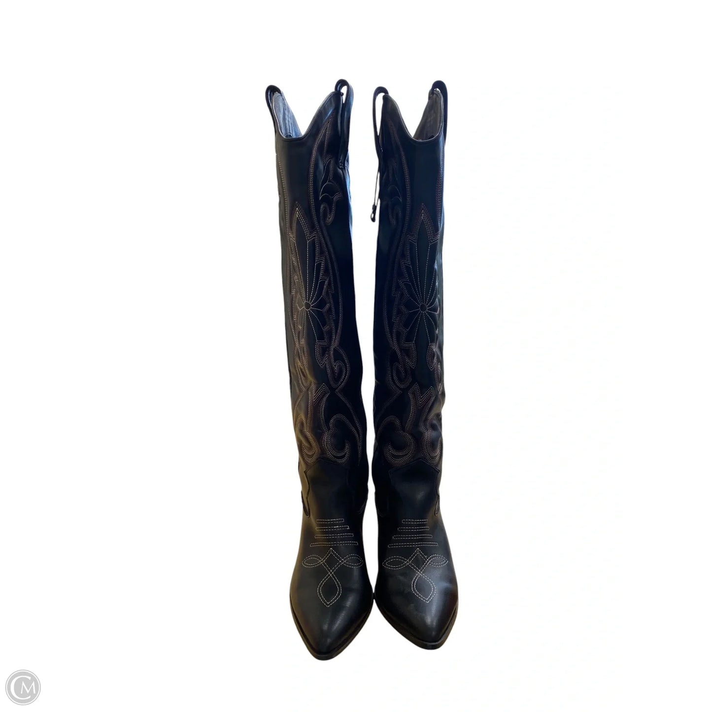 Boots Western By Steve Madden In Black, Size: 8.5