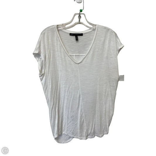 Top Long Sleeve By White House Black Market In White, Size: 6
