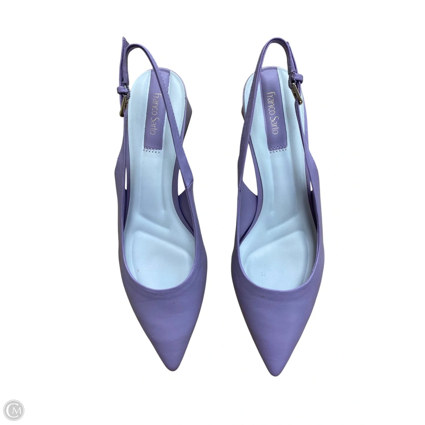 Shoes Heels Block By Franco Sarto In Purple, Size: 10