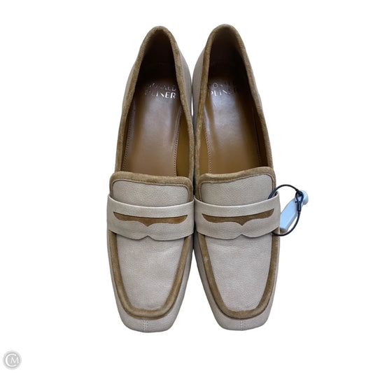 Shoes Heels Block By Donald Pliner In Tan, Size: 9